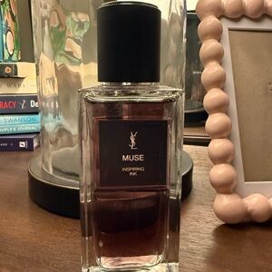 Yves Saint Laurent Muse Inspiring Ink - Deep Plum & Black Bottle